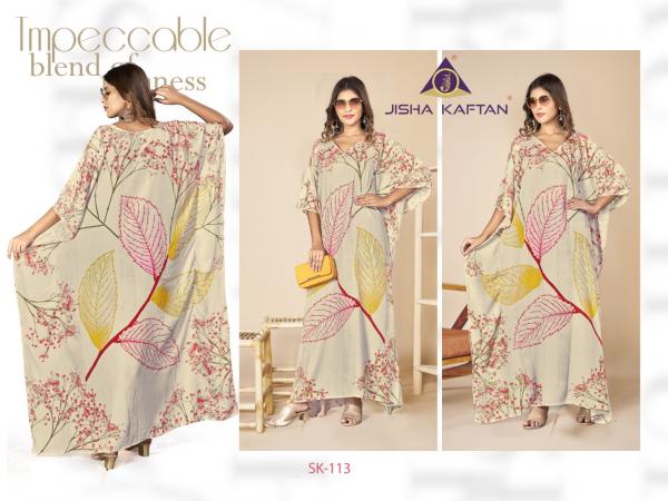 Jelite Silk Kaftan Vol 2 Digital Printed Kaftan Collection